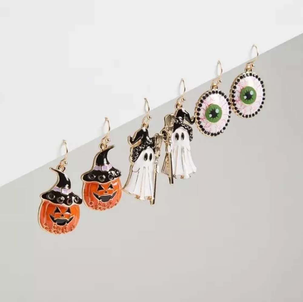 Halloween Drop Earring Set